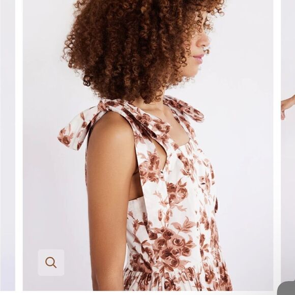 NWT Milly KIARA DRESS IN CAFE BOUQUET M - Picture 3 of 7